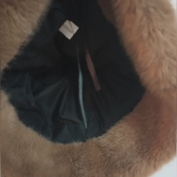 Natasha Brown Faux Fur Bucket Hat - Picture 4 of 7